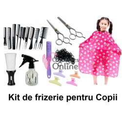Set pentru frizerie sau coafor KT001 - Complet pentru Copii